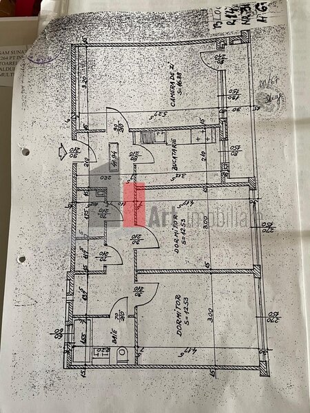 Trei camere decomandat cu centrala Bd. Obregia